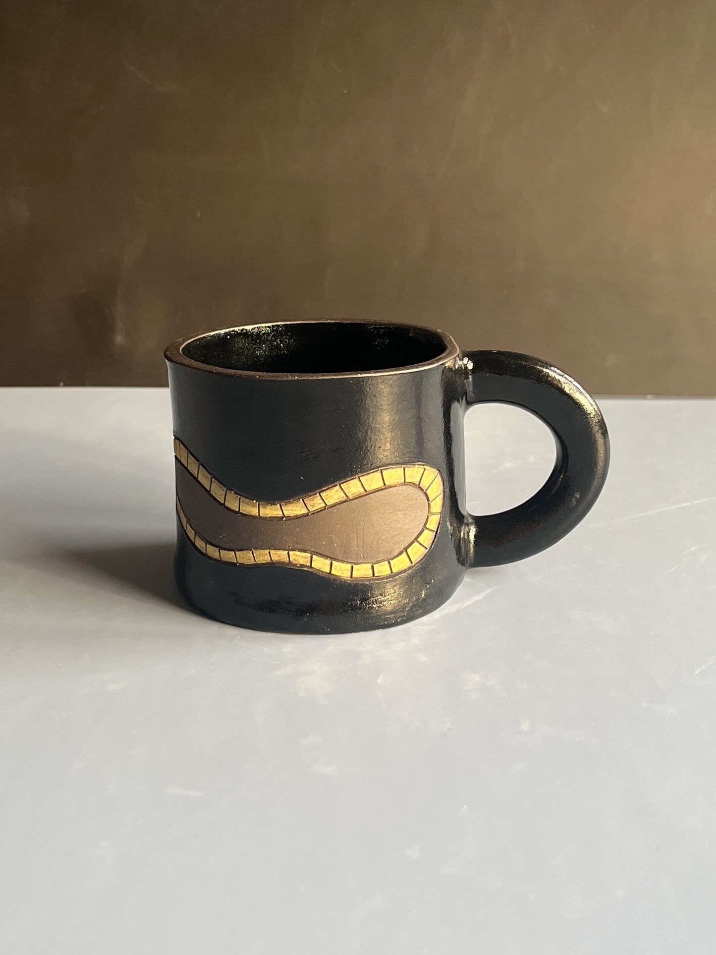 Mug - Black/Yellow