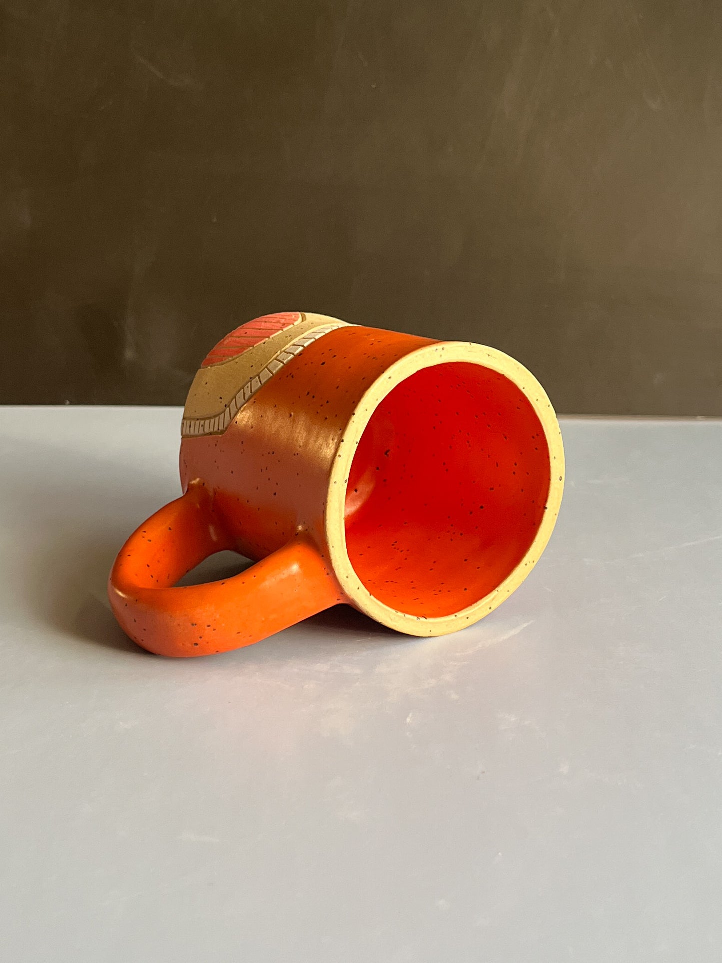 Mug - Orange/Pink