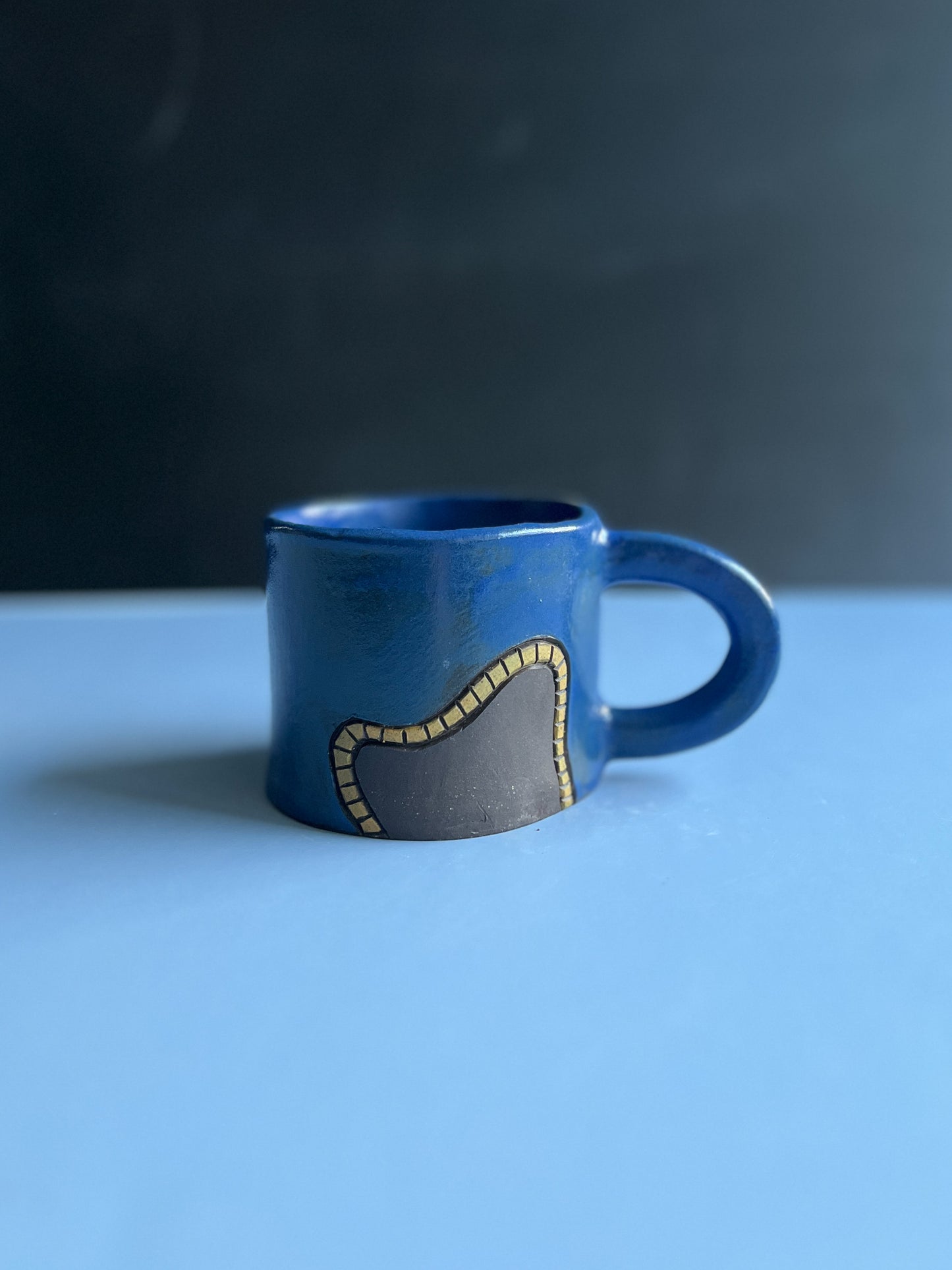 Mug - Blue/Yellow