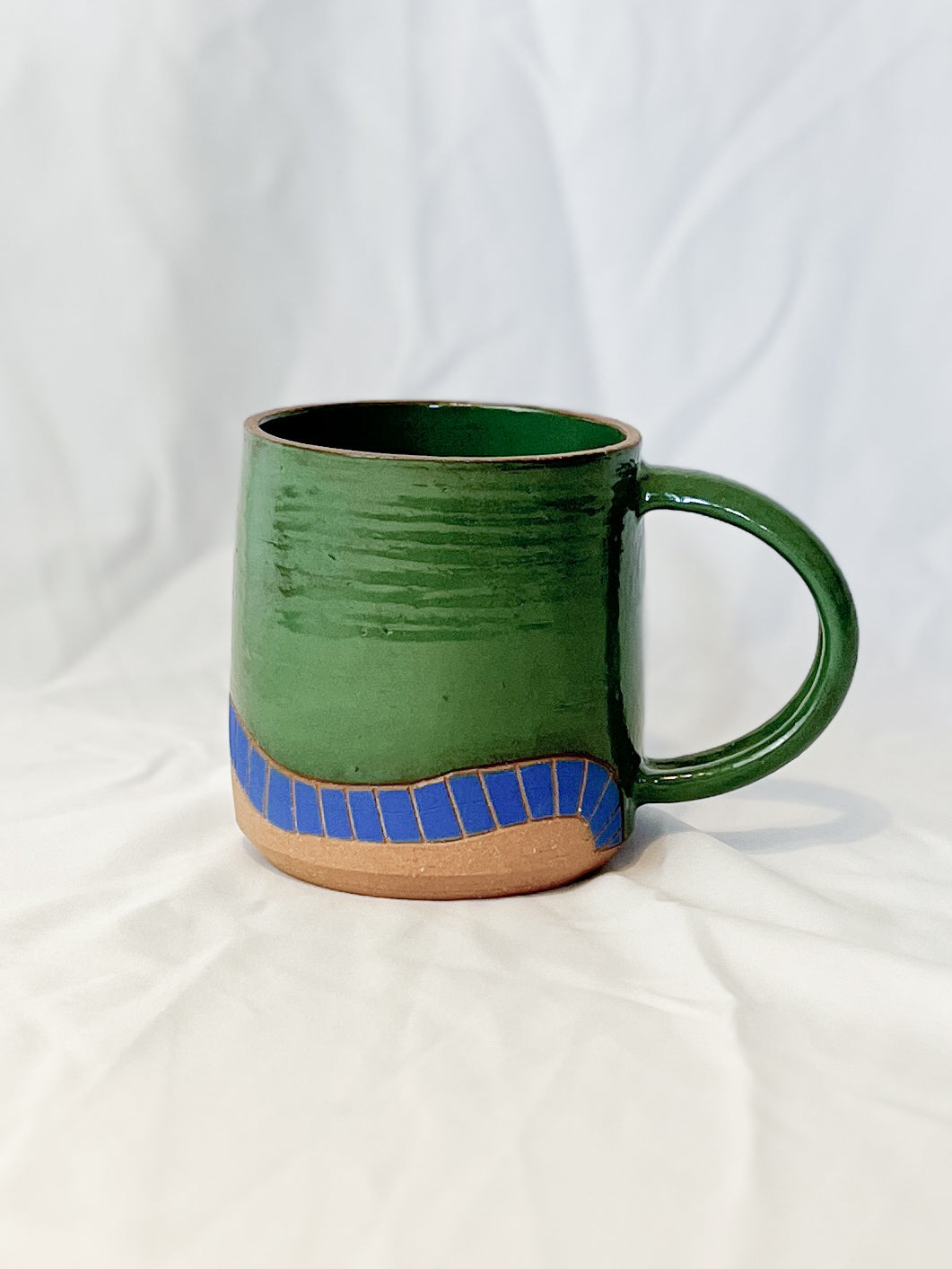 Mug - Green/Blue - 18oz