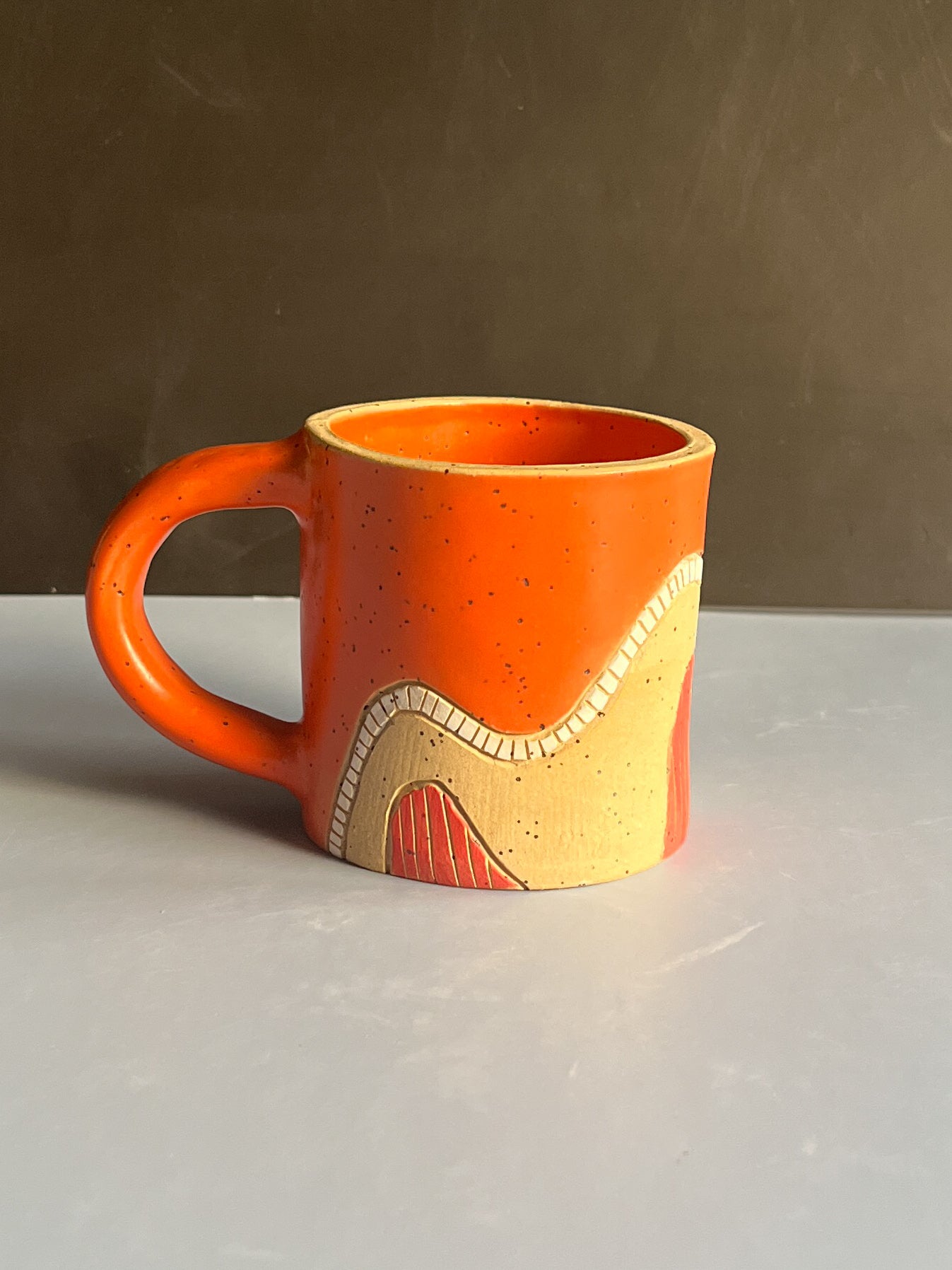 Mug - Orange/Pink