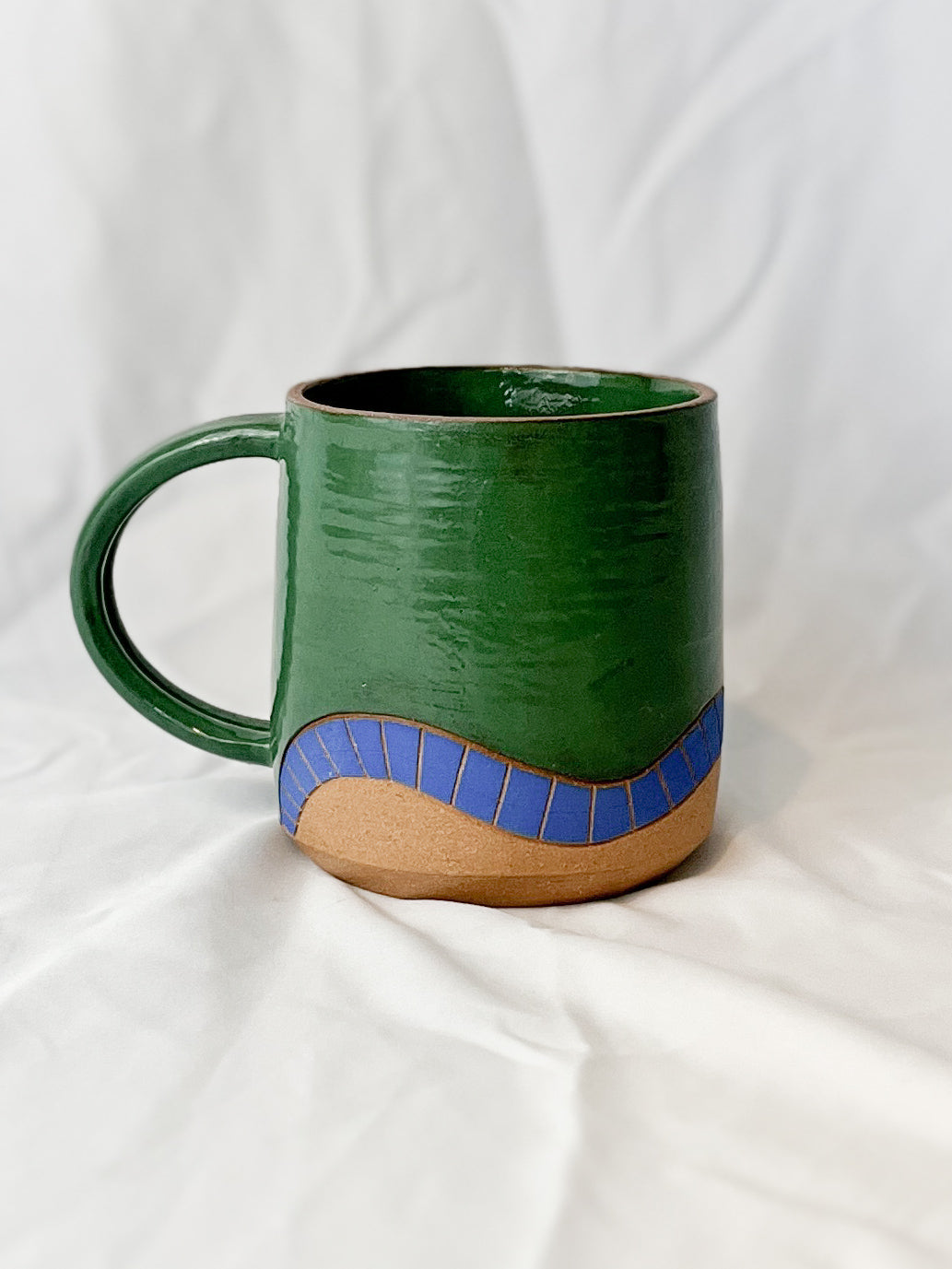 Mug - Green/Blue - 18oz