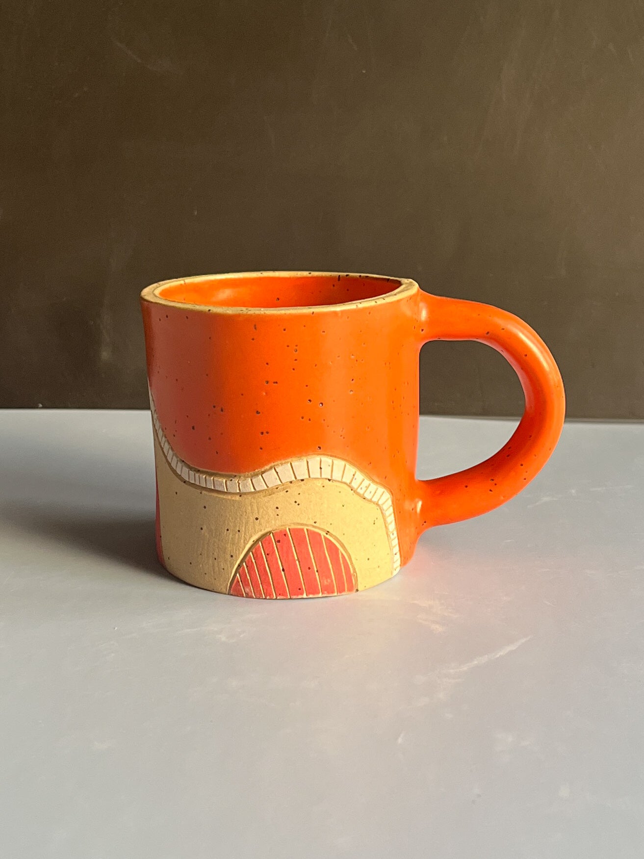 Mug - Orange/Pink