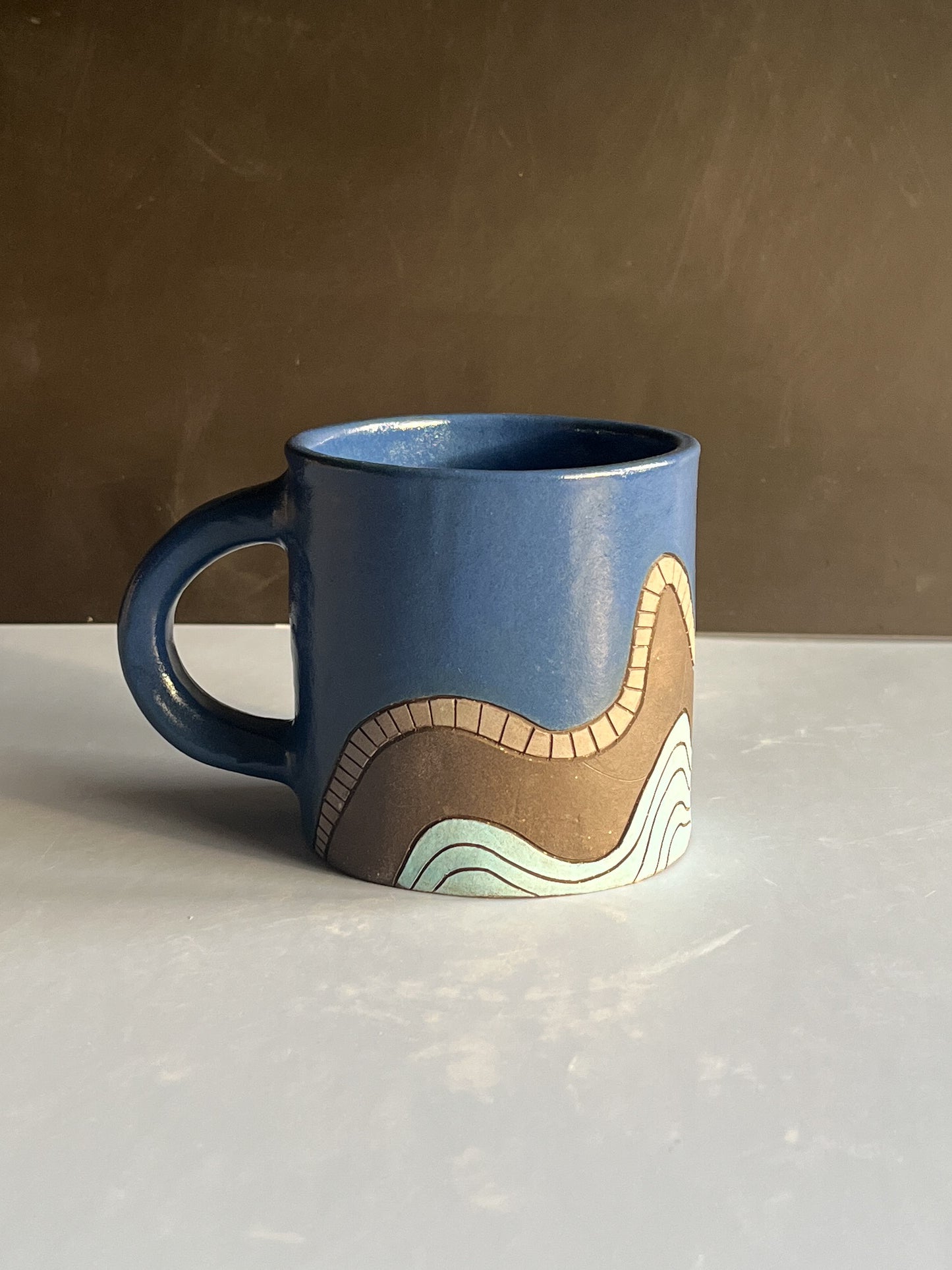 Mug - Dark Blue/LightBlue