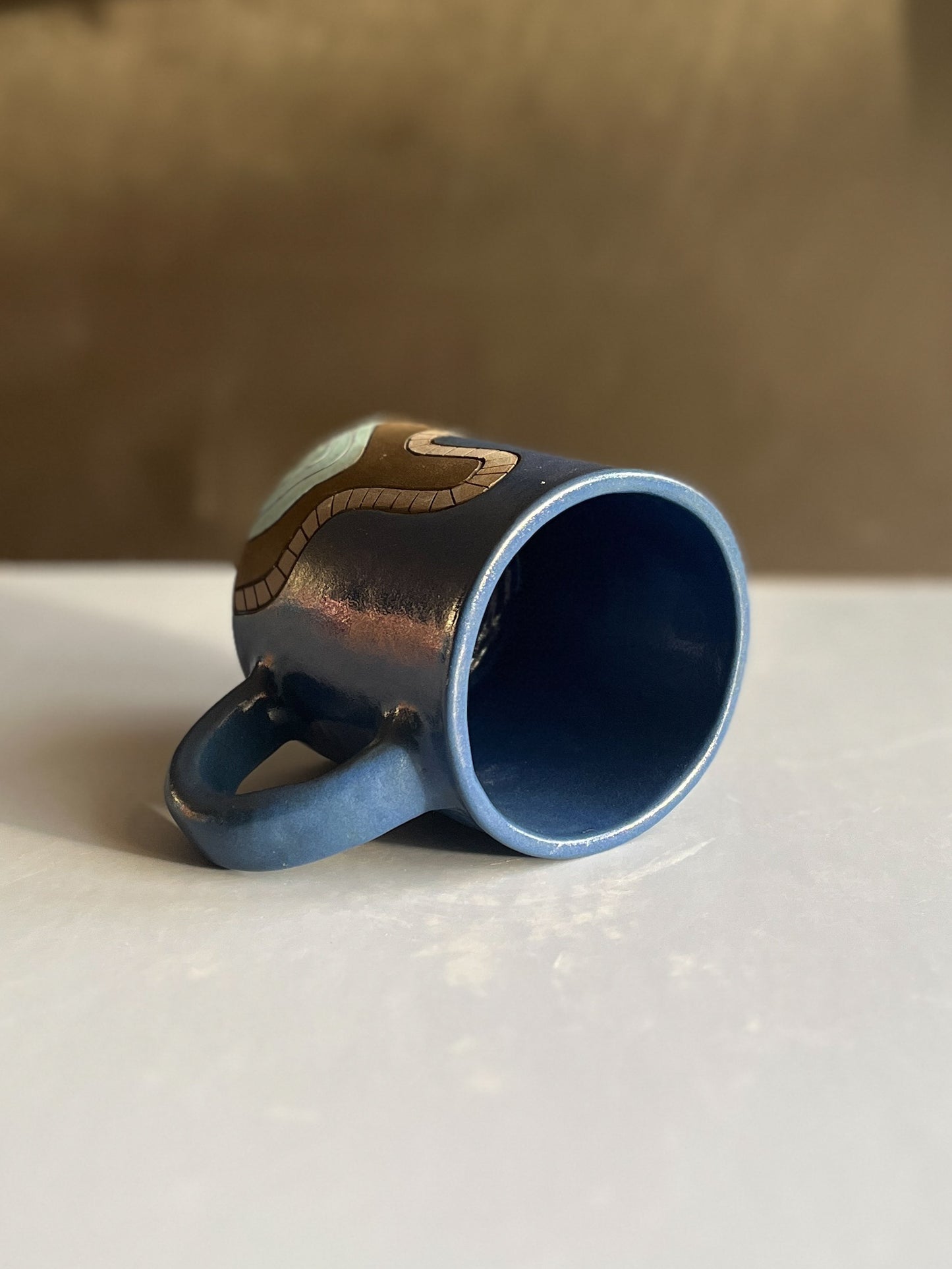 Mug - Dark Blue/LightBlue