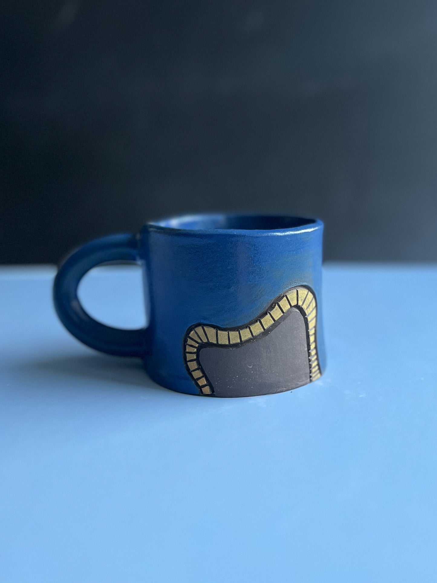 Mug - Blue/Yellow